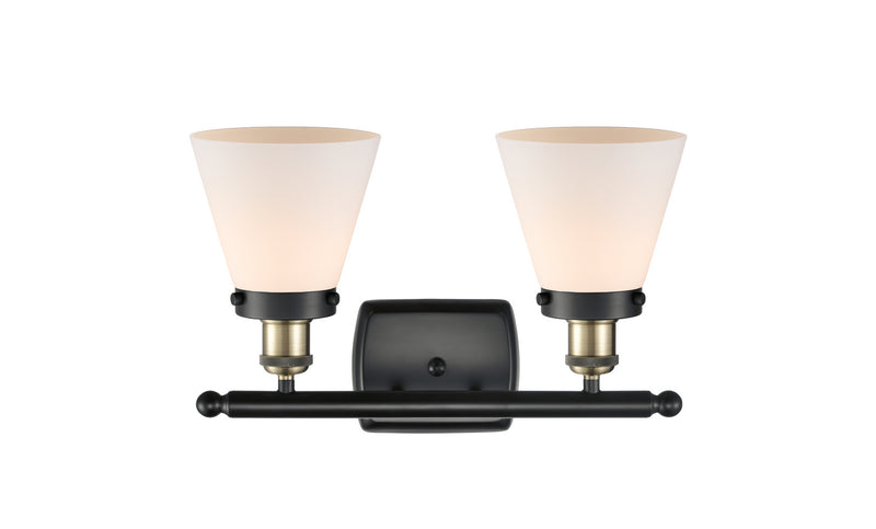 Innovations 916-2W-BAB-G61-LED LED Bath Vanity, Black Antique Brass