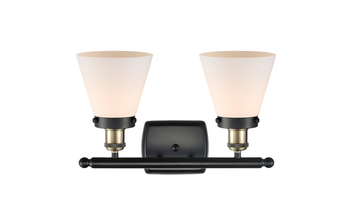 Innovations 916-2W-BAB-G61-LED LED Bath Vanity, Black Antique Brass