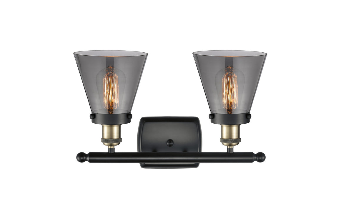 Innovations 916-2W-BAB-G63-LED LED Bath Vanity, Black Antique Brass