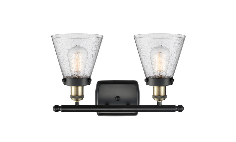 Innovations 916-2W-BAB-G64-LED LED Bath Vanity, Black Antique Brass