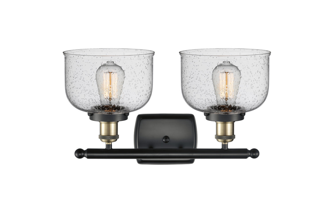 Innovations 916-2W-BAB-G74 Two Light Bath Vanity, Black Antique Brass