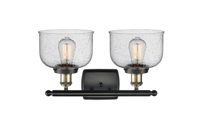 Innovations 916-2W-BAB-G74-LED LED Bath Vanity, Black Antique Brass