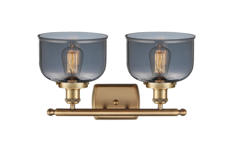 Innovations 916-2W-BB-G73-LED LED Bath Vanity, Brushed Brass