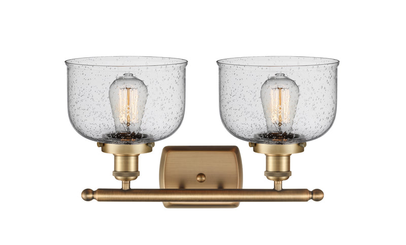 Innovations 916-2W-BB-G74-LED LED Bath Vanity, Brushed Brass