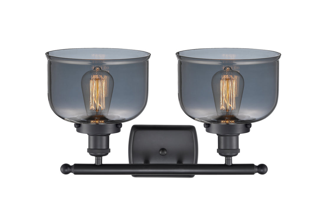 Innovations 916-2W-BK-G73-LED LED Bath Vanity, Matte Black