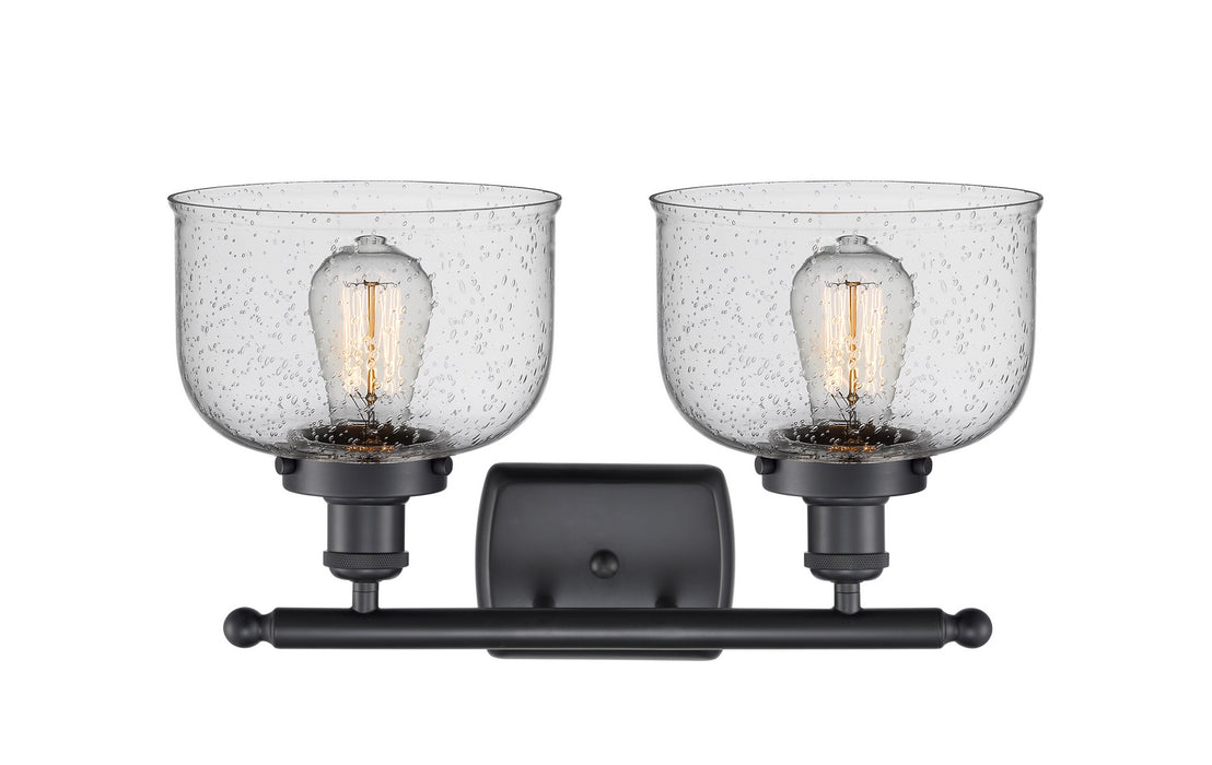 Innovations 916-2W-BK-G74-LED LED Bath Vanity, Matte Black