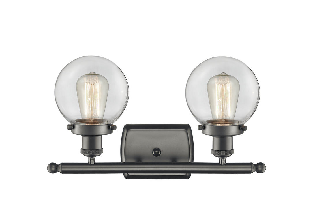 Innovations 916-2W-OB-G202-6-LED LED Bath Vanity, Oil Rubbed Bronze
