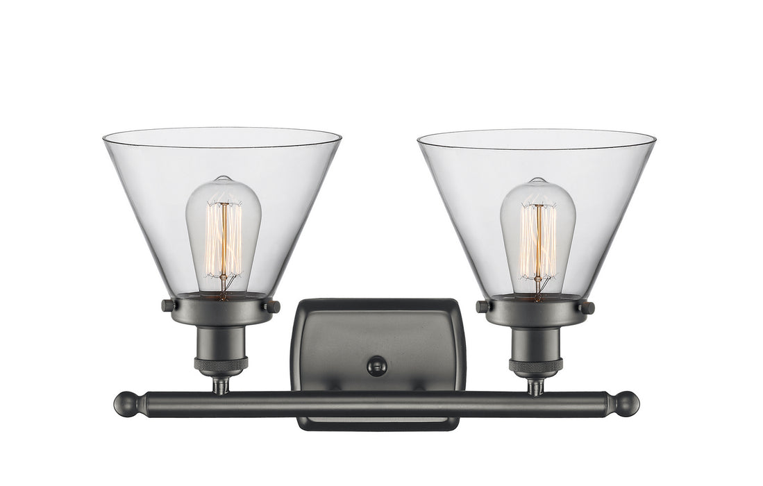 Innovations 916-2W-OB-G42 Two Light Bath Vanity, Oil Rubbed Bronze