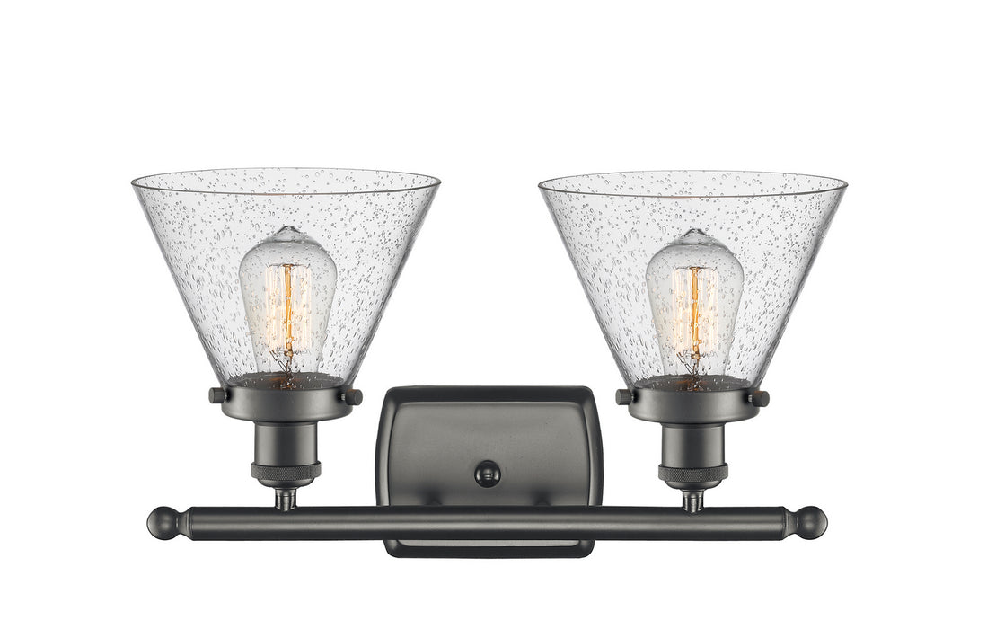 Innovations 916-2W-OB-G44-LED LED Bath Vanity, Oil Rubbed Bronze