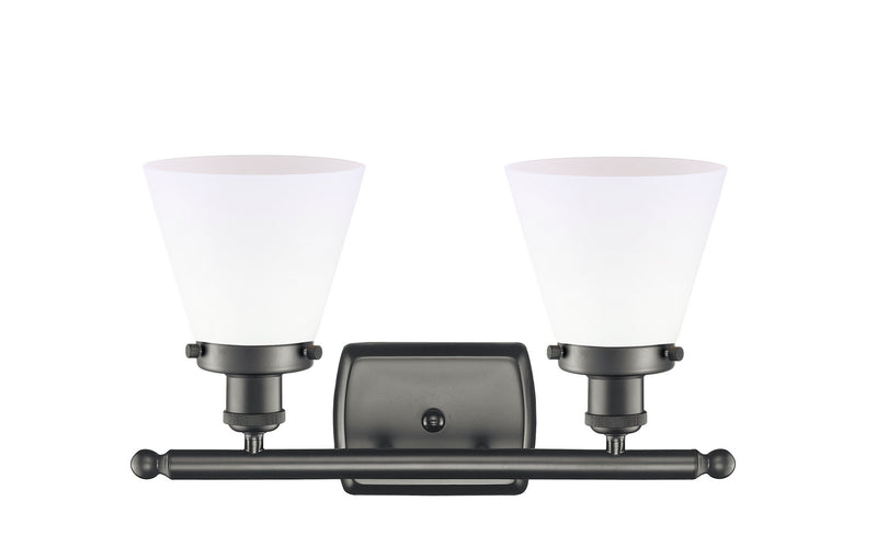 Innovations 916-2W-OB-G61-LED LED Bath Vanity, Oil Rubbed Bronze