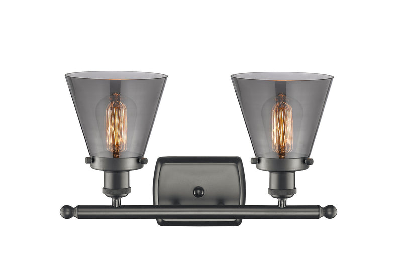 Innovations 916-2W-OB-G63-LED LED Bath Vanity, Oil Rubbed Bronze