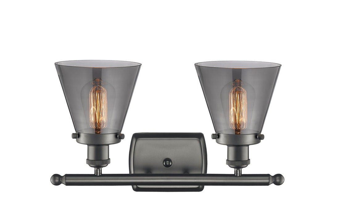 Innovations 916-2W-OB-G63-LED LED Bath Vanity, Oil Rubbed Bronze
