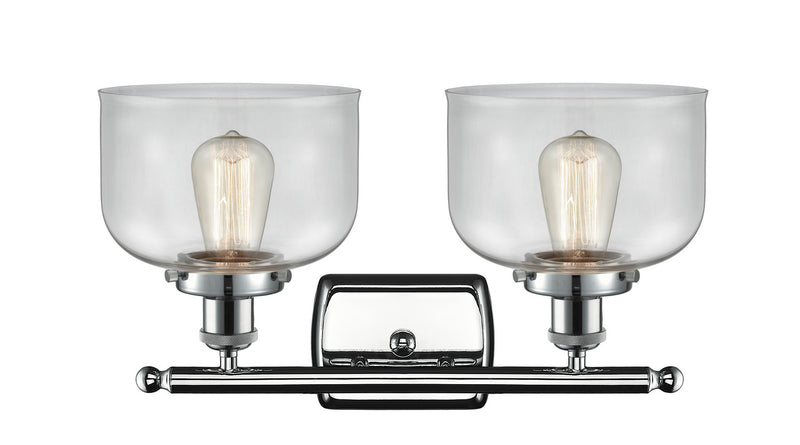 Innovations 916-2W-PC-G72 Two Light Bath Vanity, Polished Chrome