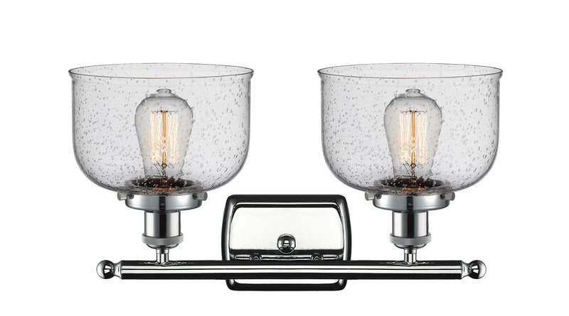 Innovations 916-2W-PC-G74 Two Light Bath Vanity, Polished Chrome