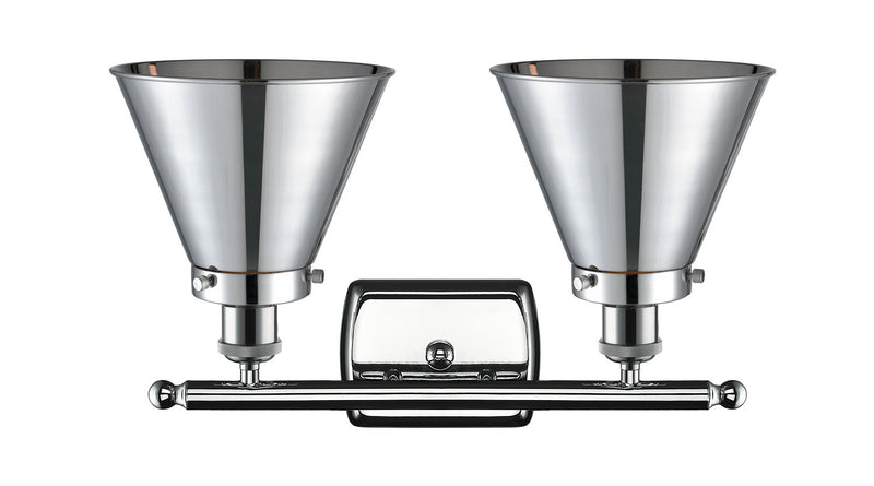 Innovations 916-2W-PC-M13-PC Two Light Bath Vanity, Polished Chrome