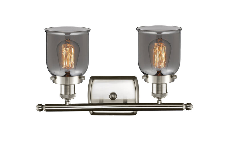 Innovations 916-2W-SN-G53 Two Light Bath Vanity, Brushed Satin Nickel