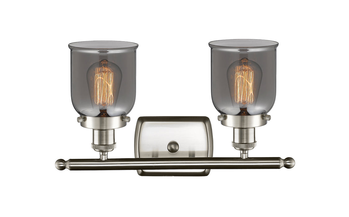 Innovations 916-2W-SN-G53 Two Light Bath Vanity, Brushed Satin Nickel