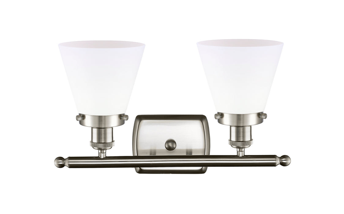 Innovations 916-2W-SN-G61-LED LED Bath Vanity, Brushed Satin Nickel