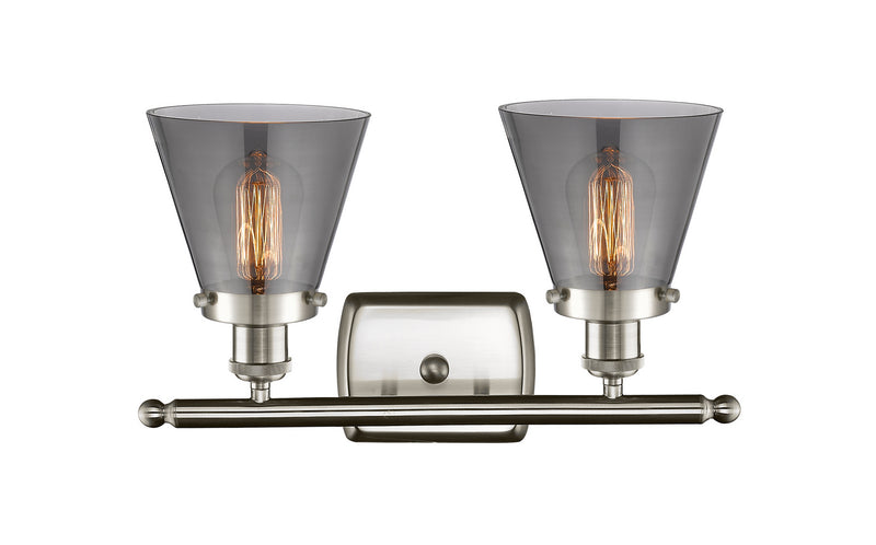Innovations 916-2W-SN-G63-LED LED Bath Vanity, Brushed Satin Nickel