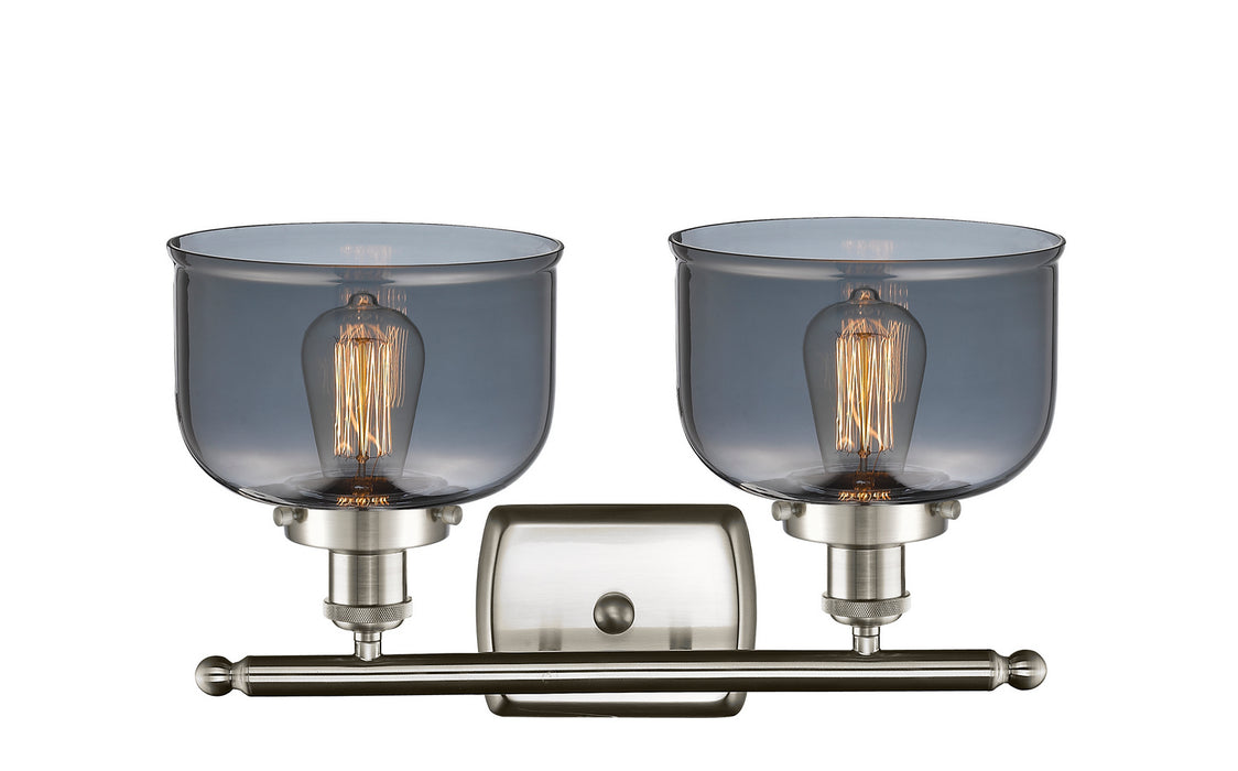 Innovations 916-2W-SN-G73 Two Light Bath Vanity, Brushed Satin Nickel