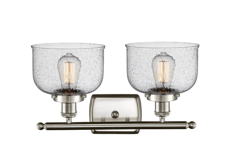 Innovations 916-2W-SN-G74 Two Light Bath Vanity, Brushed Satin Nickel