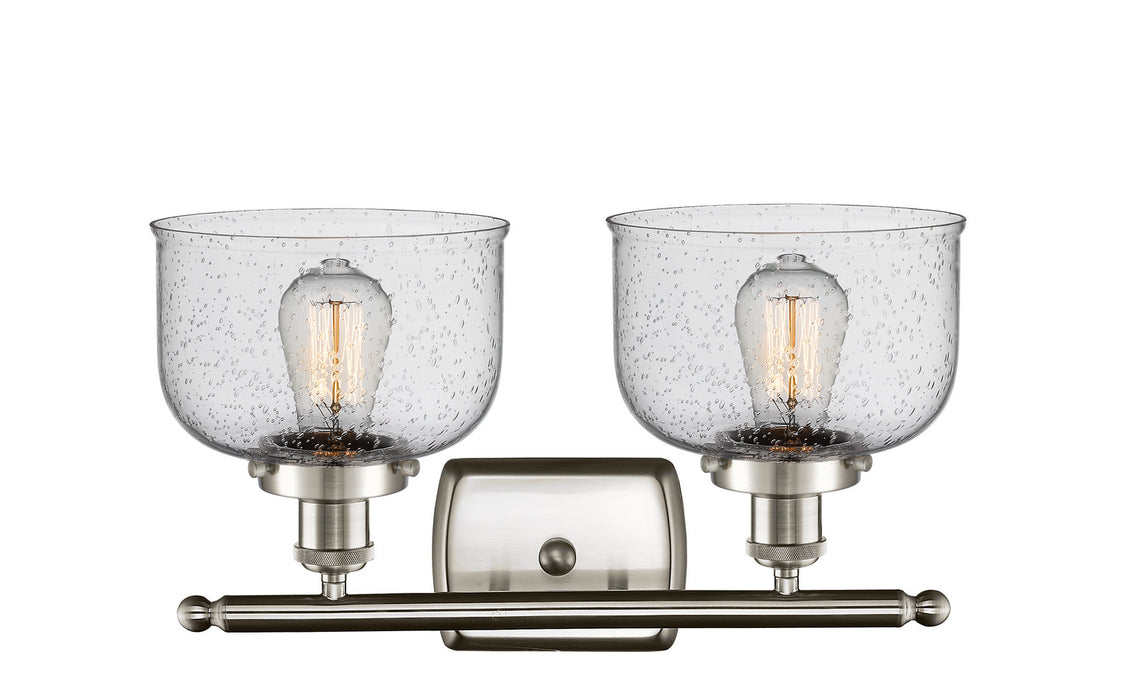 Innovations 916-2W-SN-G74 Two Light Bath Vanity, Brushed Satin Nickel