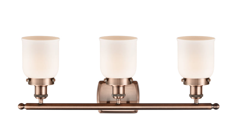 Innovations 916-3W-AC-G51 Three Light Bath Vanity, Antique Copper