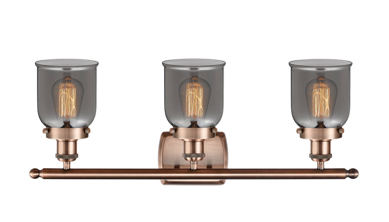 Innovations 916-3W-AC-G53-LED LED Bath Vanity, Antique Copper