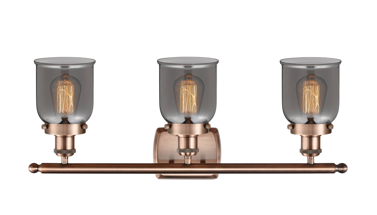 Innovations 916-3W-AC-G53-LED LED Bath Vanity, Antique Copper
