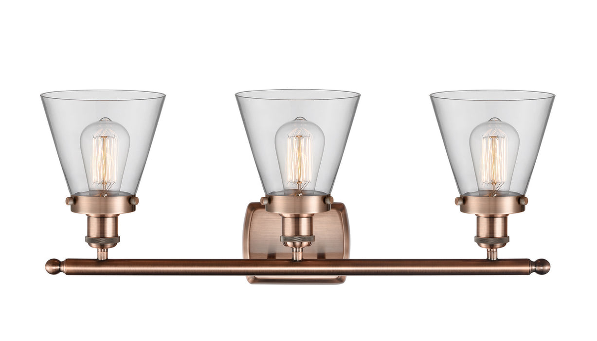 Innovations 916-3W-AC-G62-LED LED Bath Vanity, Antique Copper