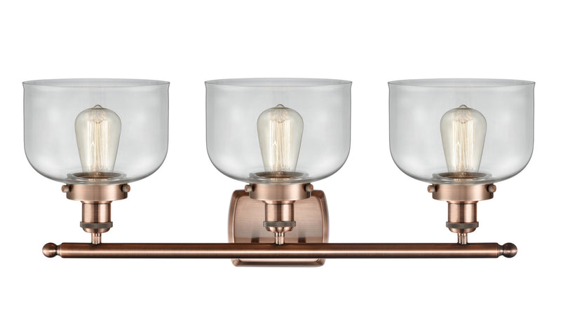 Innovations 916-3W-AC-G72-LED LED Bath Vanity, Antique Copper