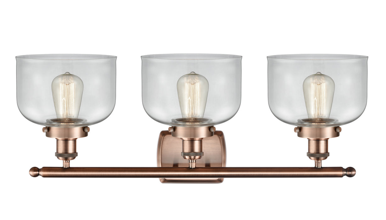 Innovations 916-3W-AC-G72-LED LED Bath Vanity, Antique Copper