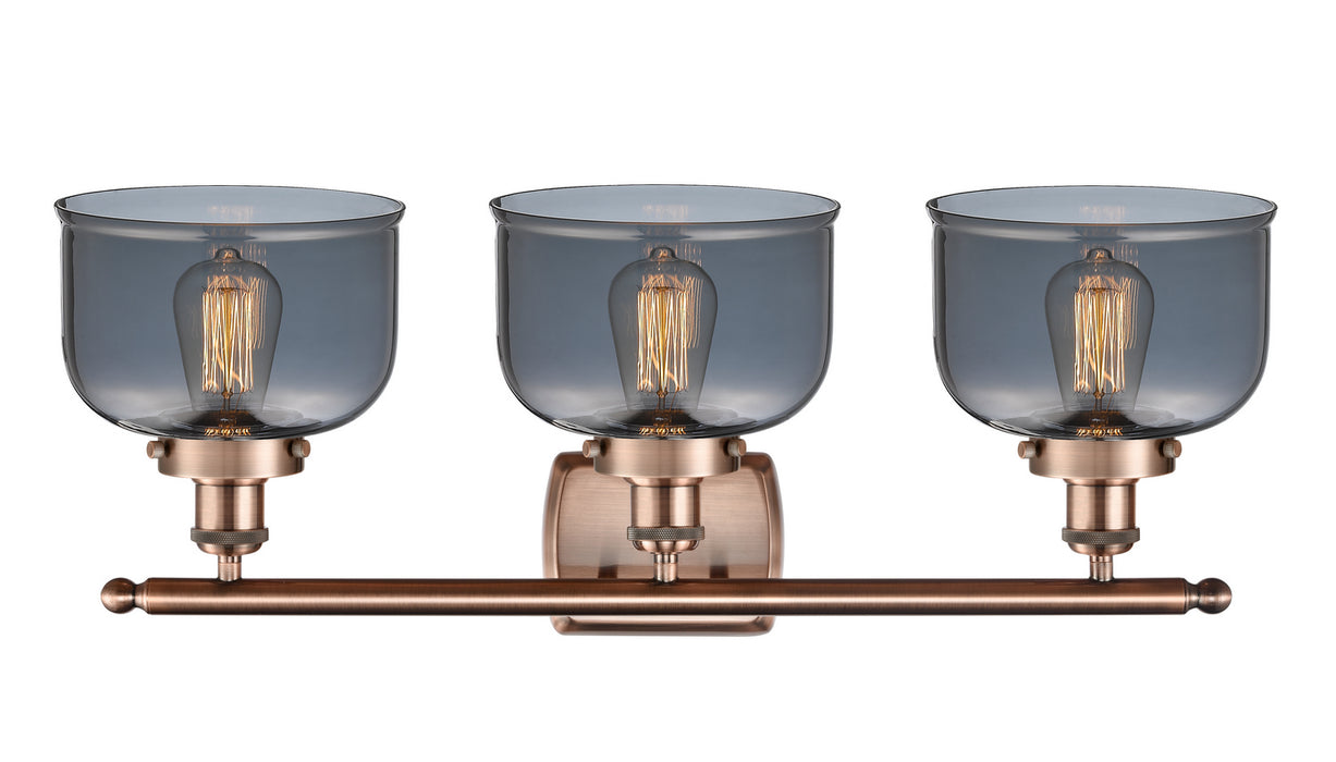 Innovations 916-3W-AC-G73-LED LED Bath Vanity, Antique Copper