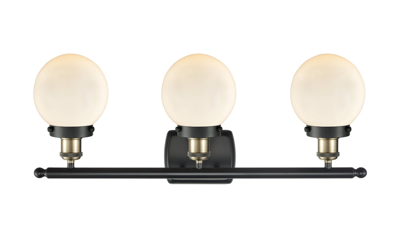 Innovations 916-3W-BAB-G201-6-LED LED Bath Vanity, Black Antique Brass
