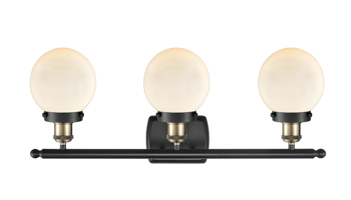 Innovations 916-3W-BAB-G201-6-LED LED Bath Vanity, Black Antique Brass