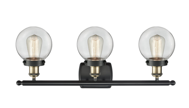 Innovations 916-3W-BAB-G202-6-LED LED Bath Vanity, Black Antique Brass