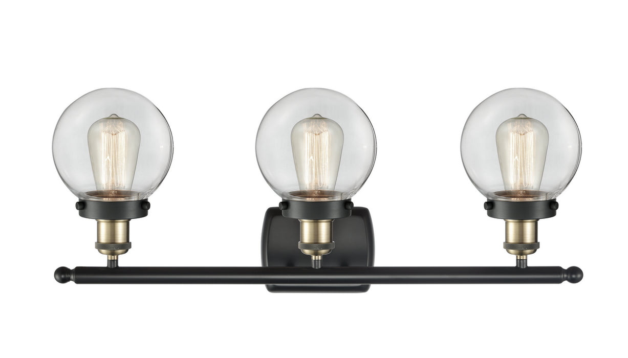 Innovations 916-3W-BAB-G202-6-LED LED Bath Vanity, Black Antique Brass