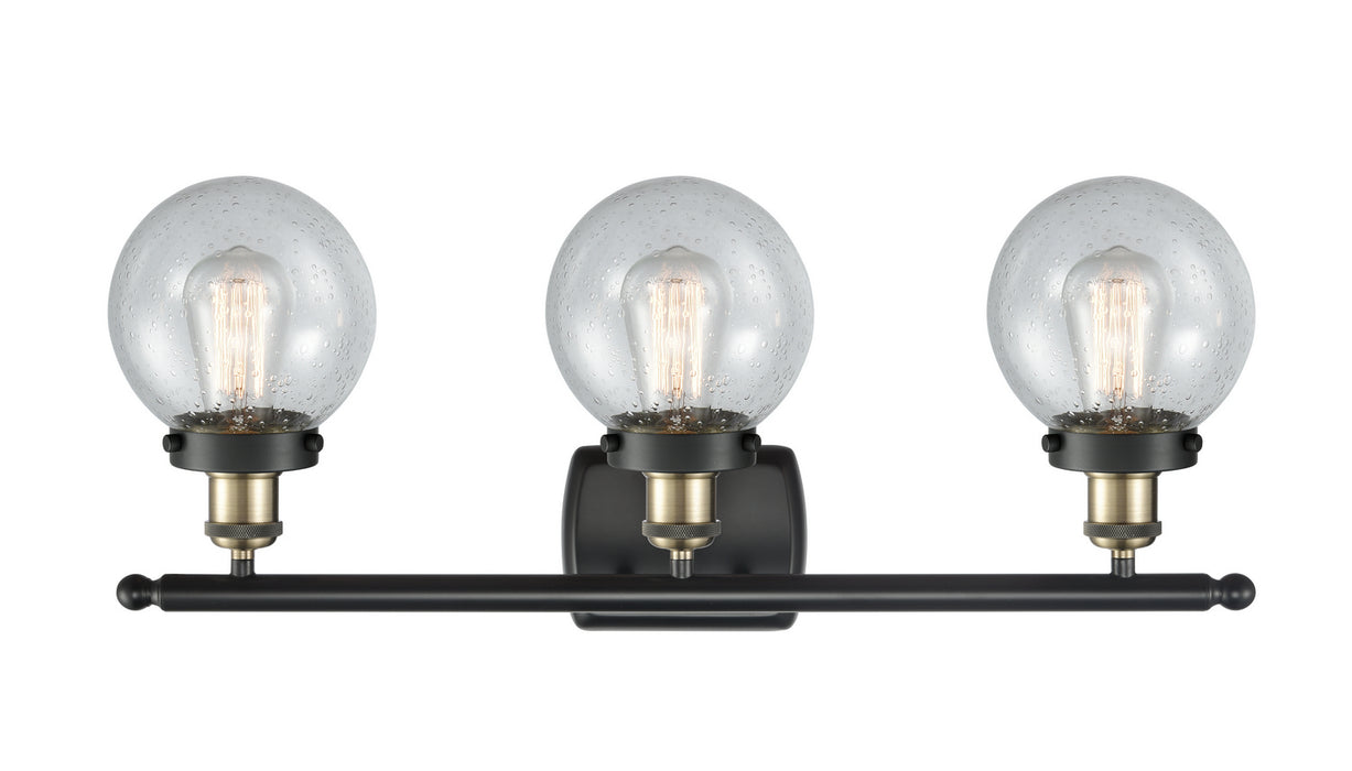 Innovations 916-3W-BAB-G204-6-LED LED Bath Vanity, Black Antique Brass