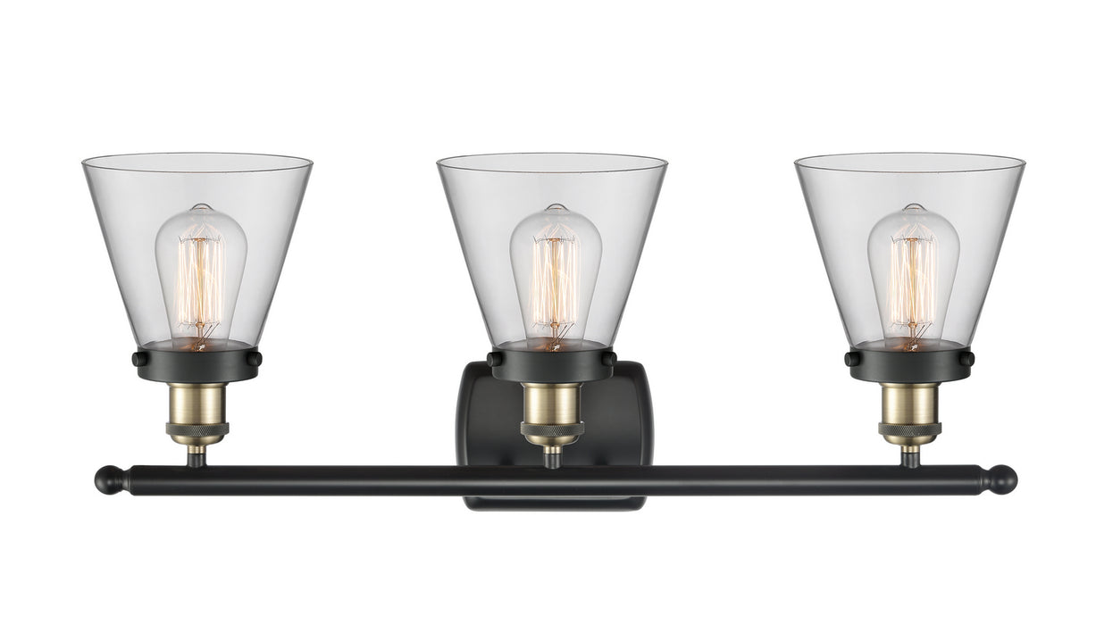 Innovations 916-3W-BAB-G62 Three Light Bath Vanity, Black Antique Brass