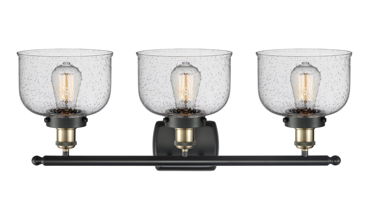 Innovations 916-3W-BAB-G74 Three Light Bath Vanity, Black Antique Brass