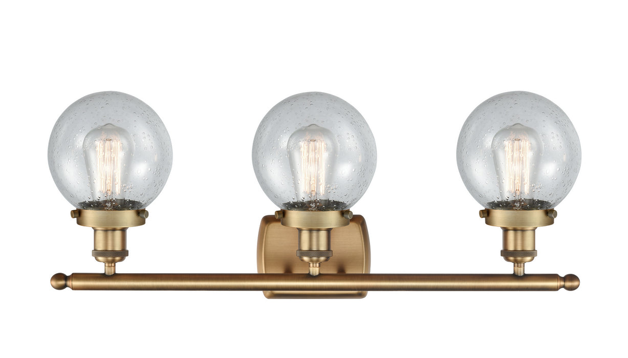 Innovations 916-3W-BB-G204-6-LED LED Bath Vanity, Brushed Brass