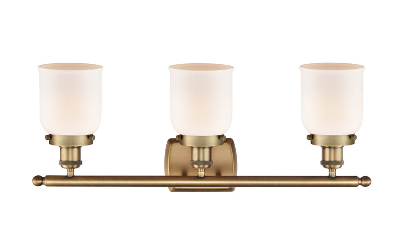 Innovations 916-3W-BB-G51 Three Light Bath Vanity, Brushed Brass