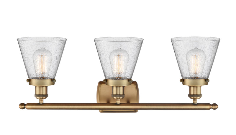 Innovations 916-3W-BB-G64-LED LED Bath Vanity, Brushed Brass