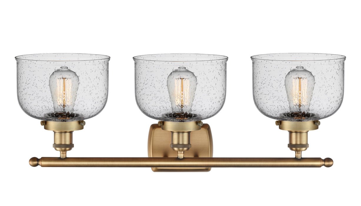 Innovations 916-3W-BB-G74-LED LED Bath Vanity, Brushed Brass