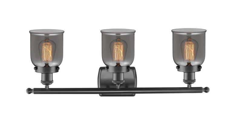 Innovations 916-3W-BK-G53-LED LED Bath Vanity, Matte Black