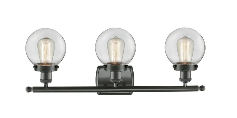 Innovations 916-3W-OB-G202-6-LED LED Bath Vanity, Oil Rubbed Bronze