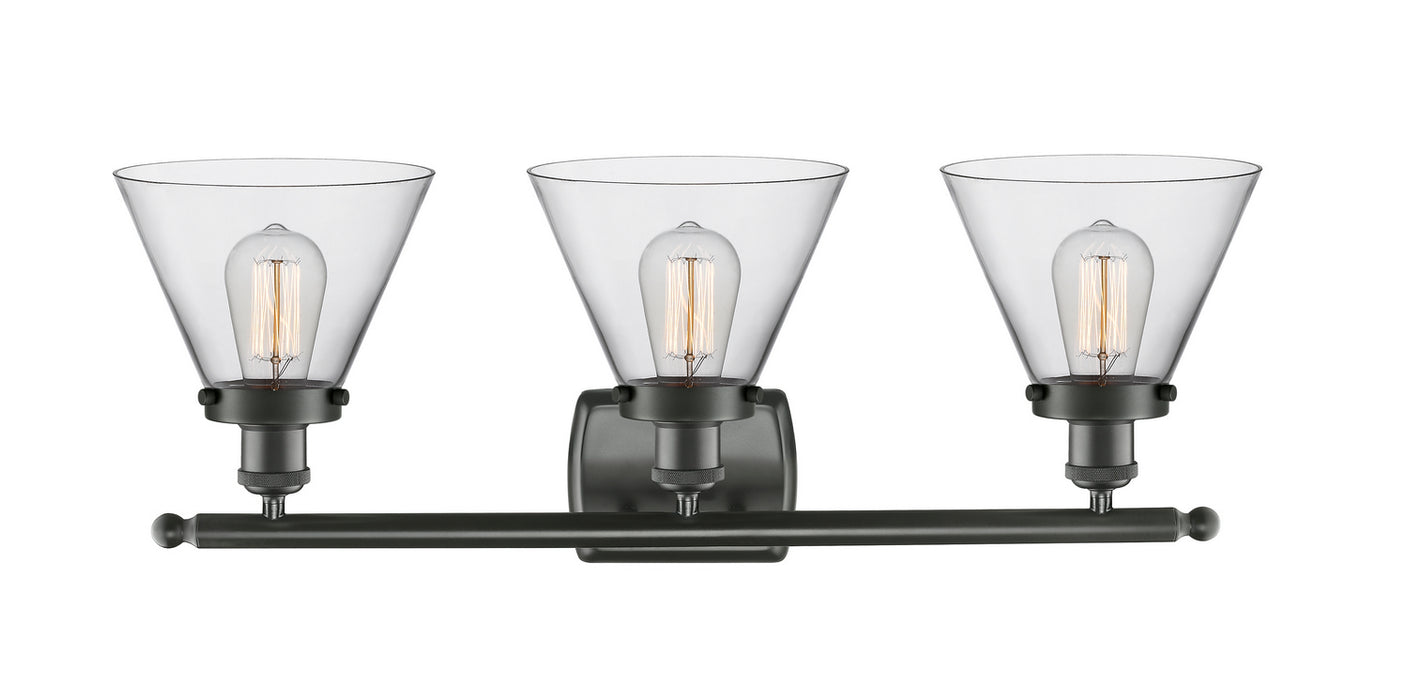 Innovations 916-3W-OB-G42 Three Light Bath Vanity, Oil Rubbed Bronze