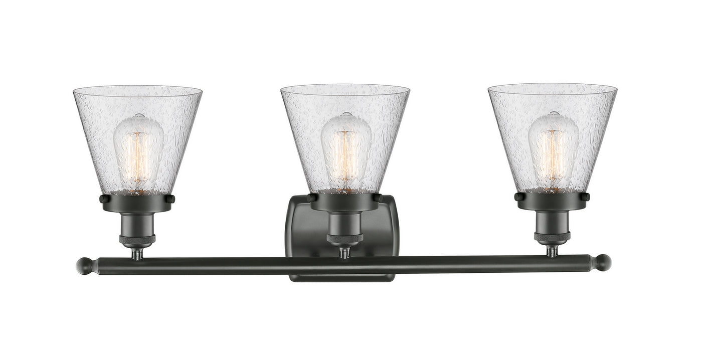 Innovations 916-3W-OB-G64 Three Light Bath Vanity, Oil Rubbed Bronze