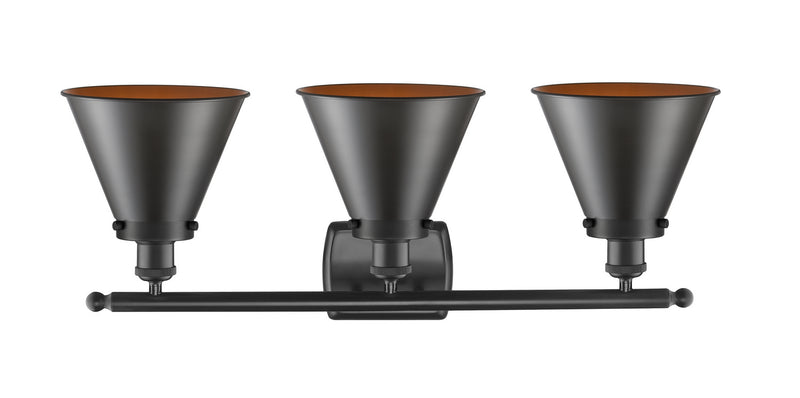 Innovations 916-3W-OB-M13 Three Light Bath Vanity, Oil Rubbed Bronze
