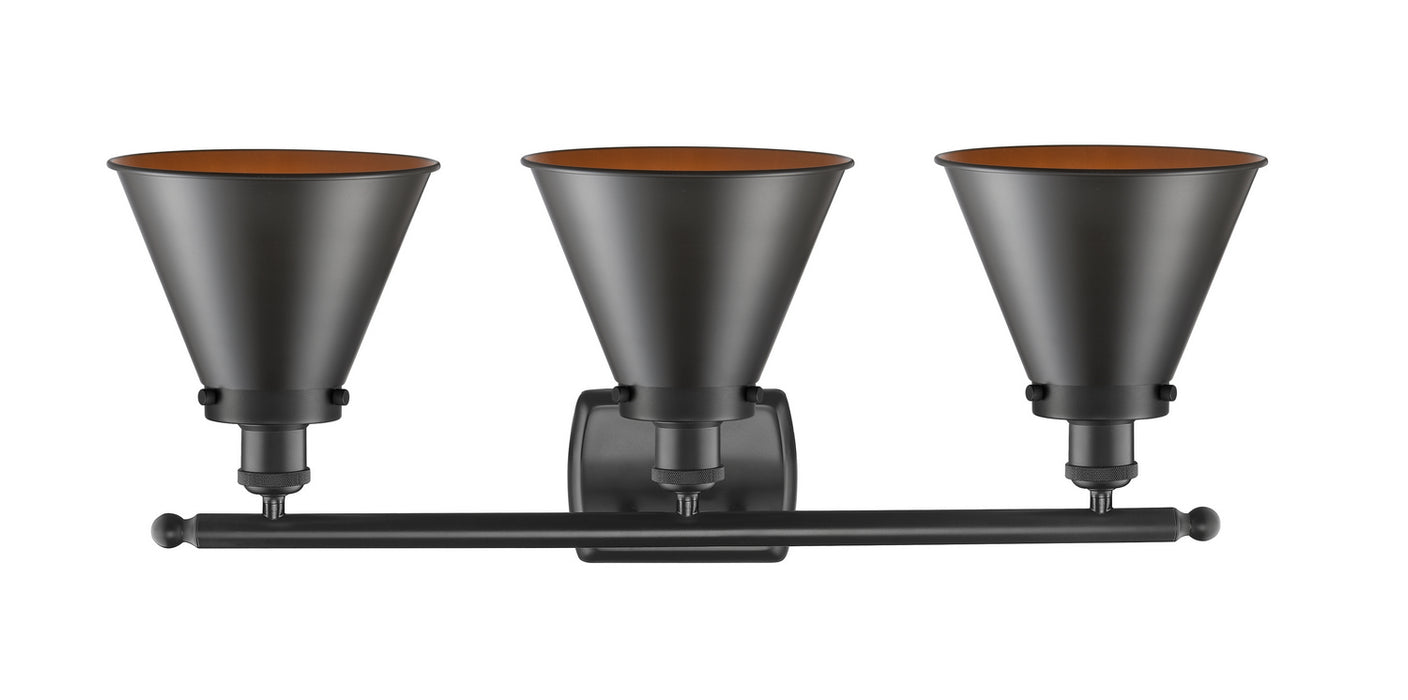 Innovations 916-3W-OB-M13 Three Light Bath Vanity, Oil Rubbed Bronze